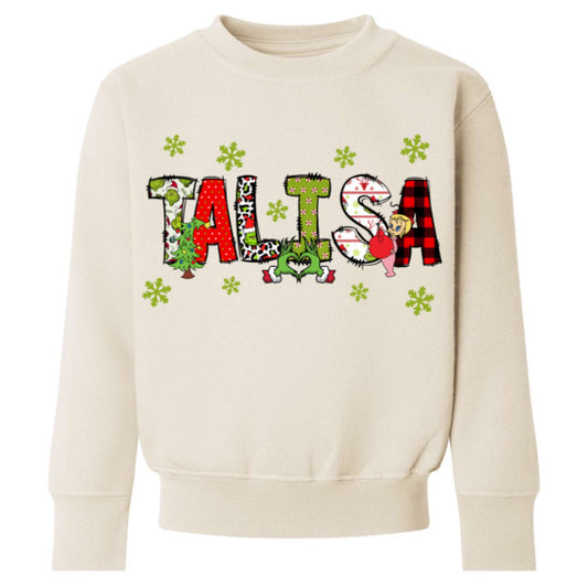 Kids Grinch Sweatshirt