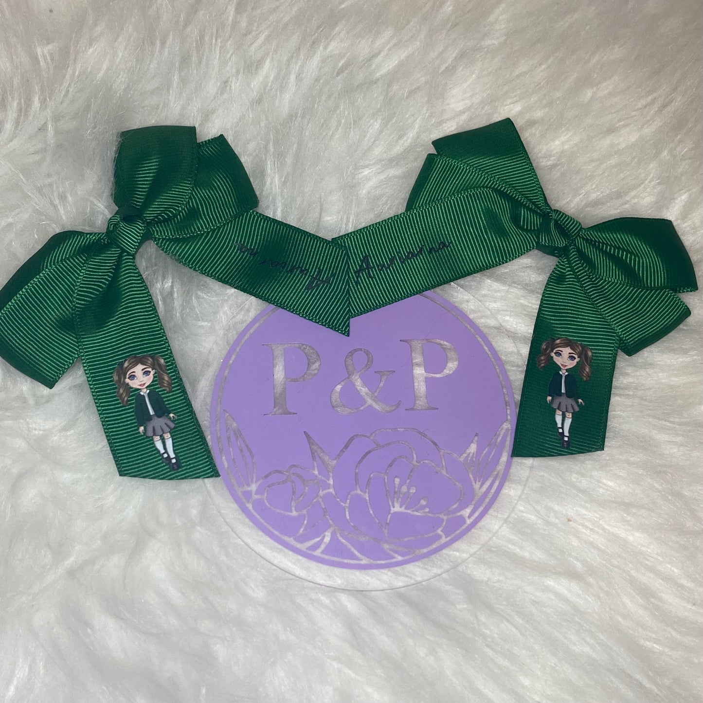 Personalised hair bows