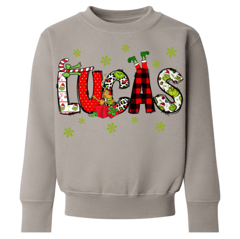 Kids Grinch Sweatshirt